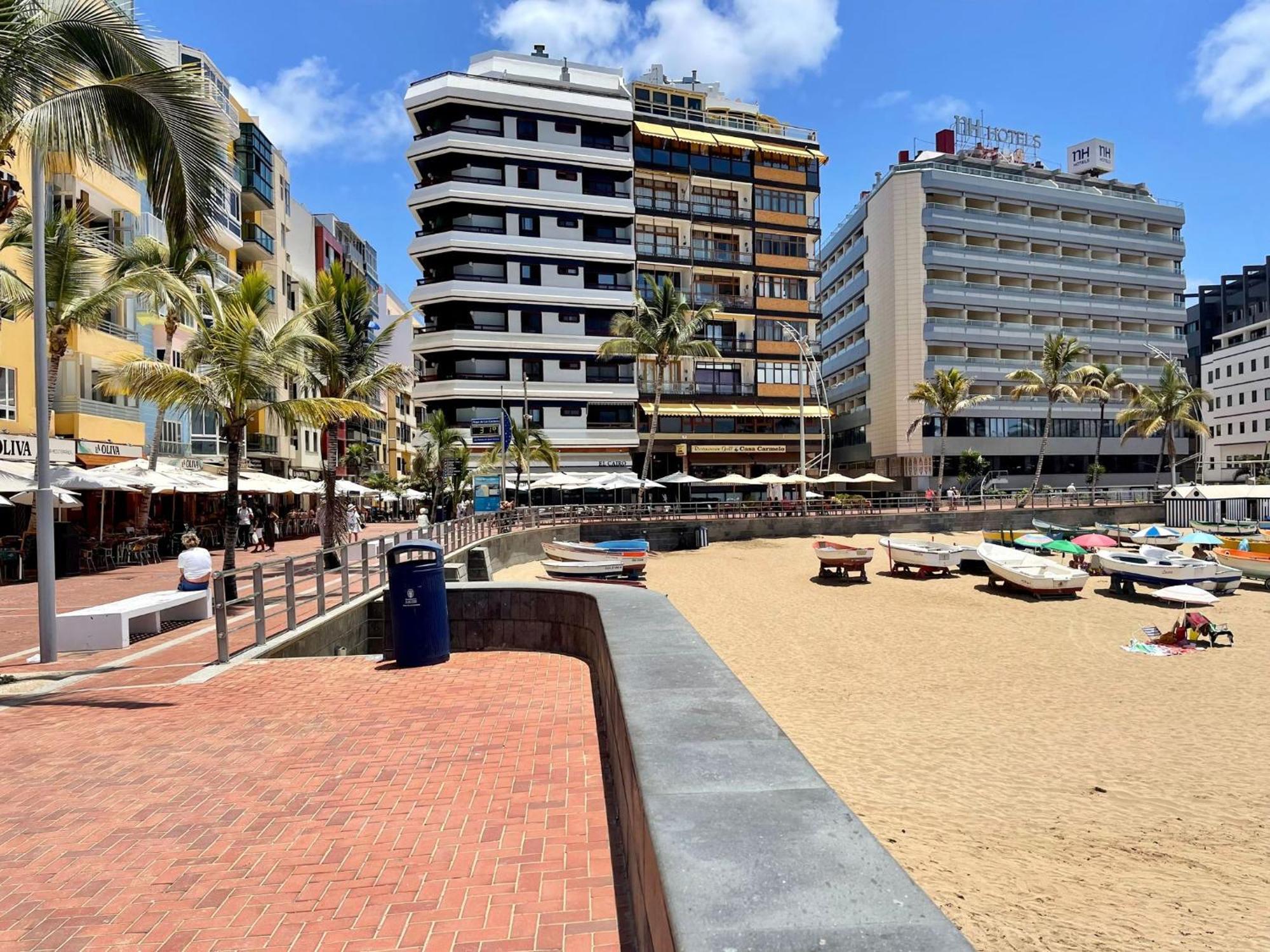Mary Sanchez Beach Apartments لاس بالماس دي غران كاناريا المظهر الخارجي الصورة
